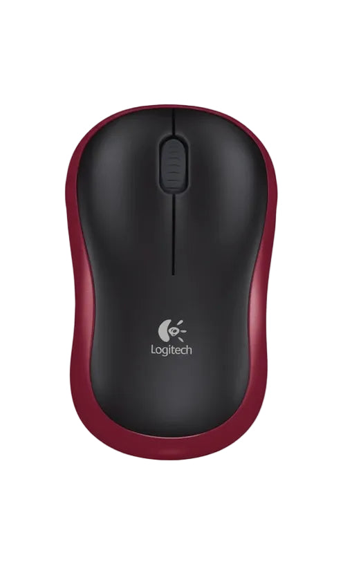 Logitech M185 Optical Wireless USB Red