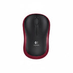 Безжична мишка Logitech M185, Червена