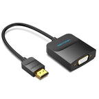 Адаптер Vention HDMI M/VGA F, Черен, 0.15м | VENTION-42154