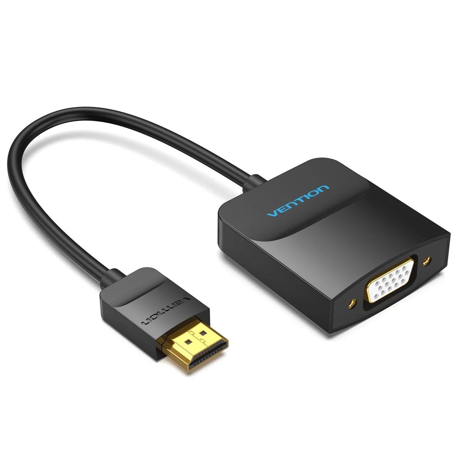 Адаптер Vention HDMI M/VGA F, Черен, 0.15м | VENTION-42154