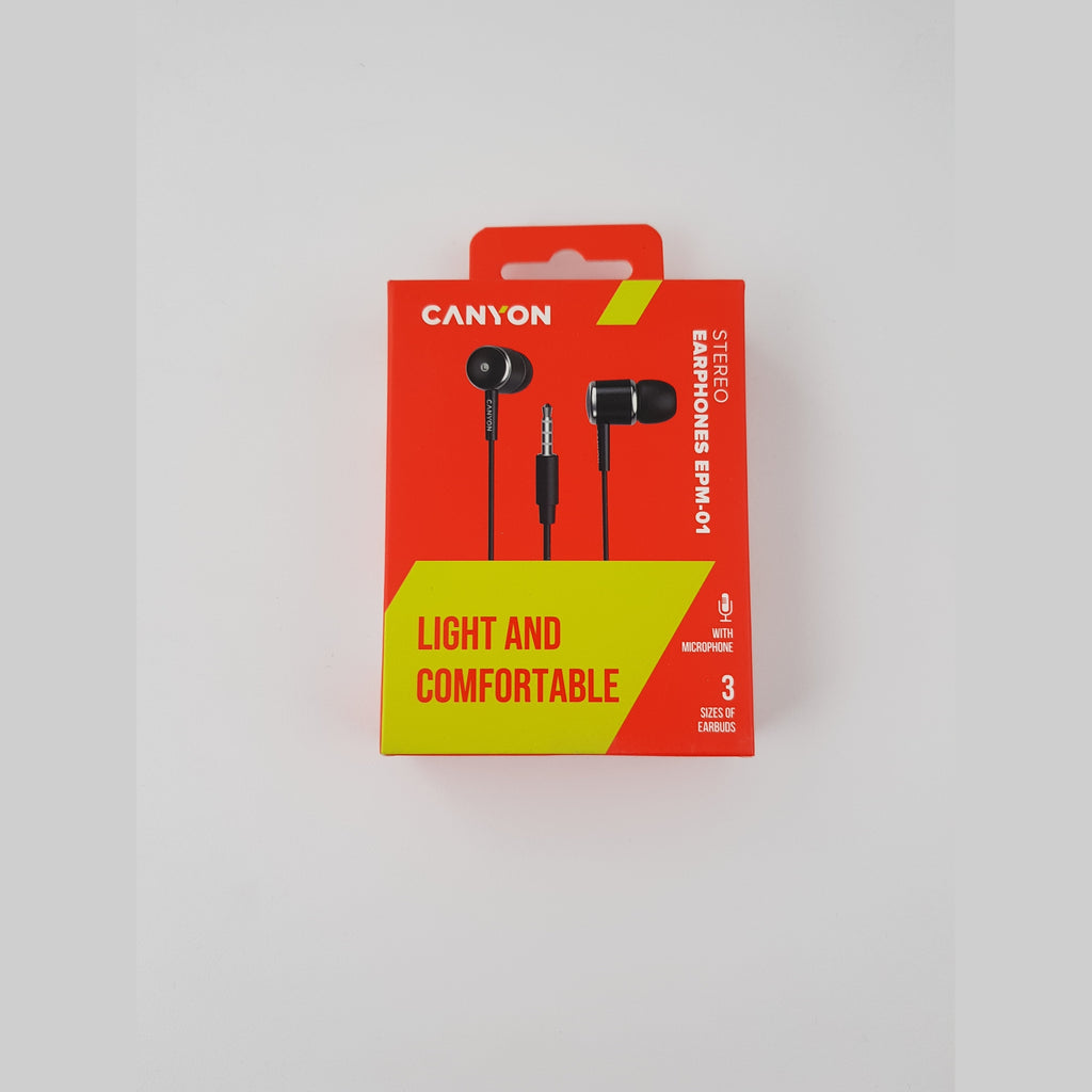 Canyon Stereo Earphones CWE-CEPM01 B