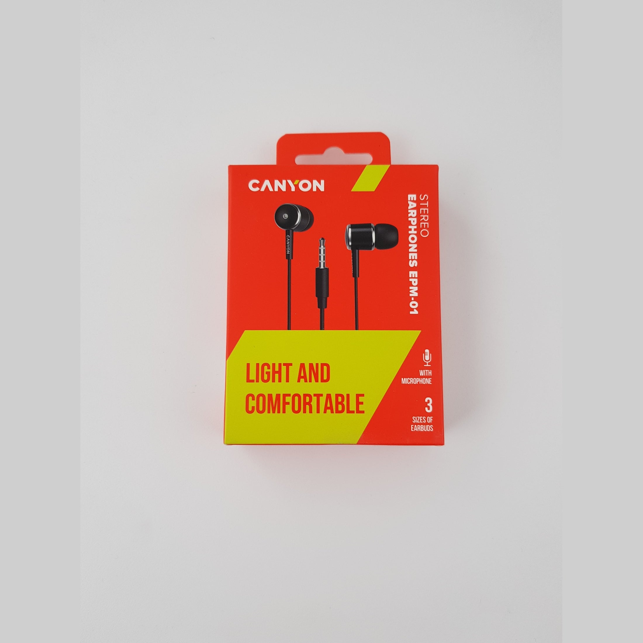 Canyon Stereo Earphones CWE-CEPM01 B