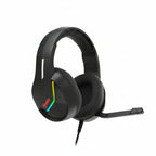 Геймърски слушалки с микрофон Marvo Tactic 40 H8618, USB, RGB подсветка, черни