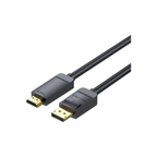 Vention DisplayPort to HDMI Кабел – 3 метра, 4K 60Hz, HDR, 3D (Model: HACBI)