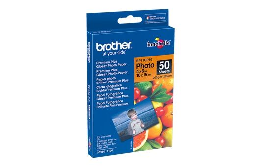 Brother BP71GP50 10x15 cm, гланц