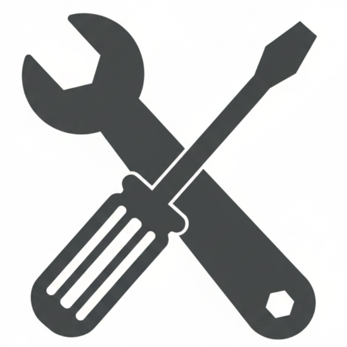 Икона за сервиз - бял фон