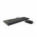Комплект жична клавиатура и мишка A4TECH KR-8520D, USB, Черни