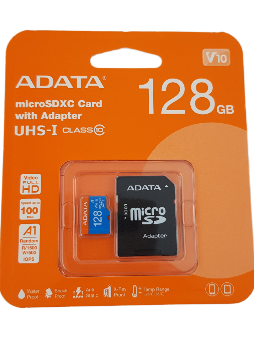 ADATA microSDXC Card with Adapter 128GB