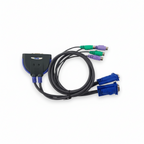 ATEN CS62S Petite 2-Port PS/2 KVM Switch