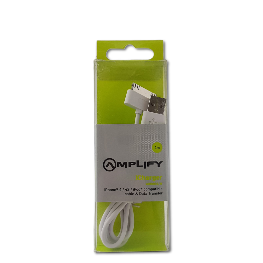 Кабел Amplify USB към Apple 30Pin - AM6002/W