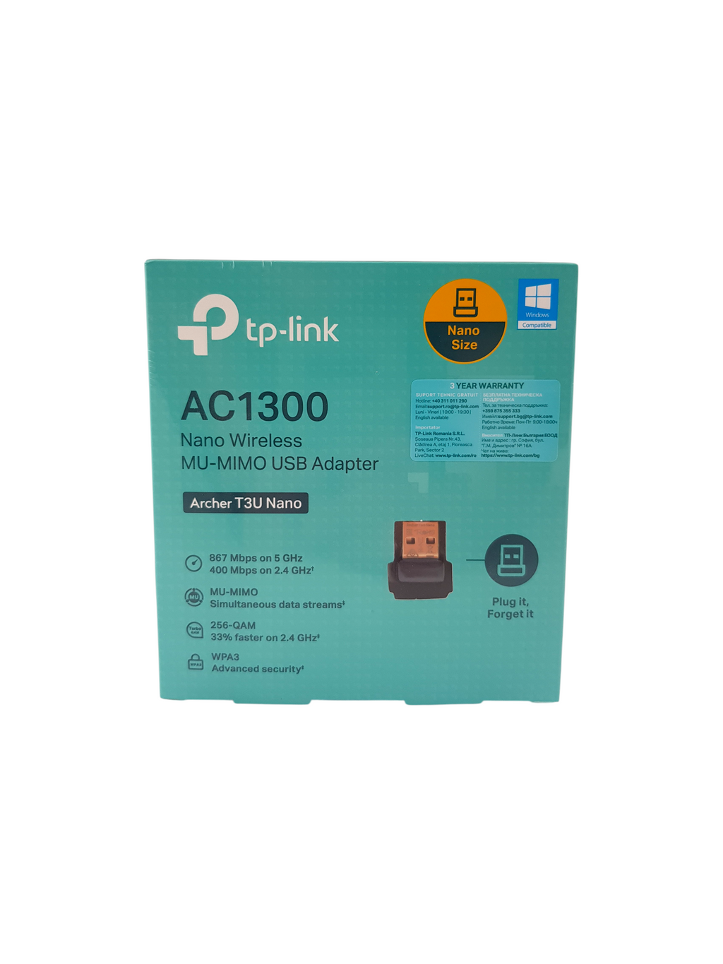 TP-Link AC1300 Archer T3U Nano