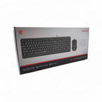 Комплект жична клавиатура и мишка Redragon BS-7092, USB-А, Черни