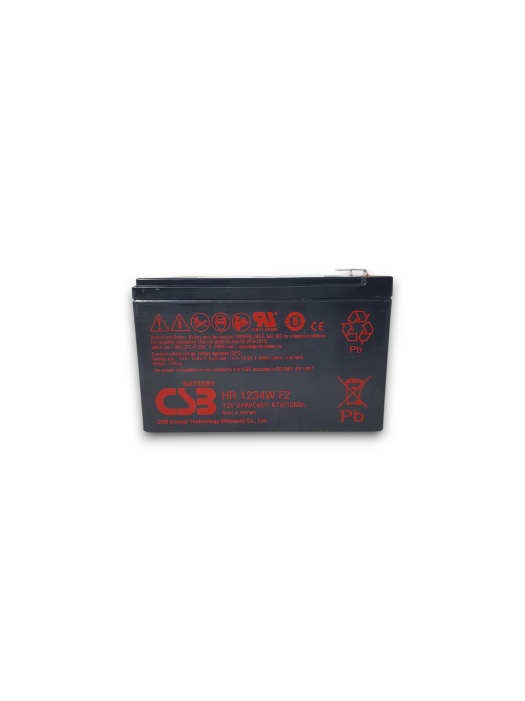 Батерия CSB HR 1234W F2