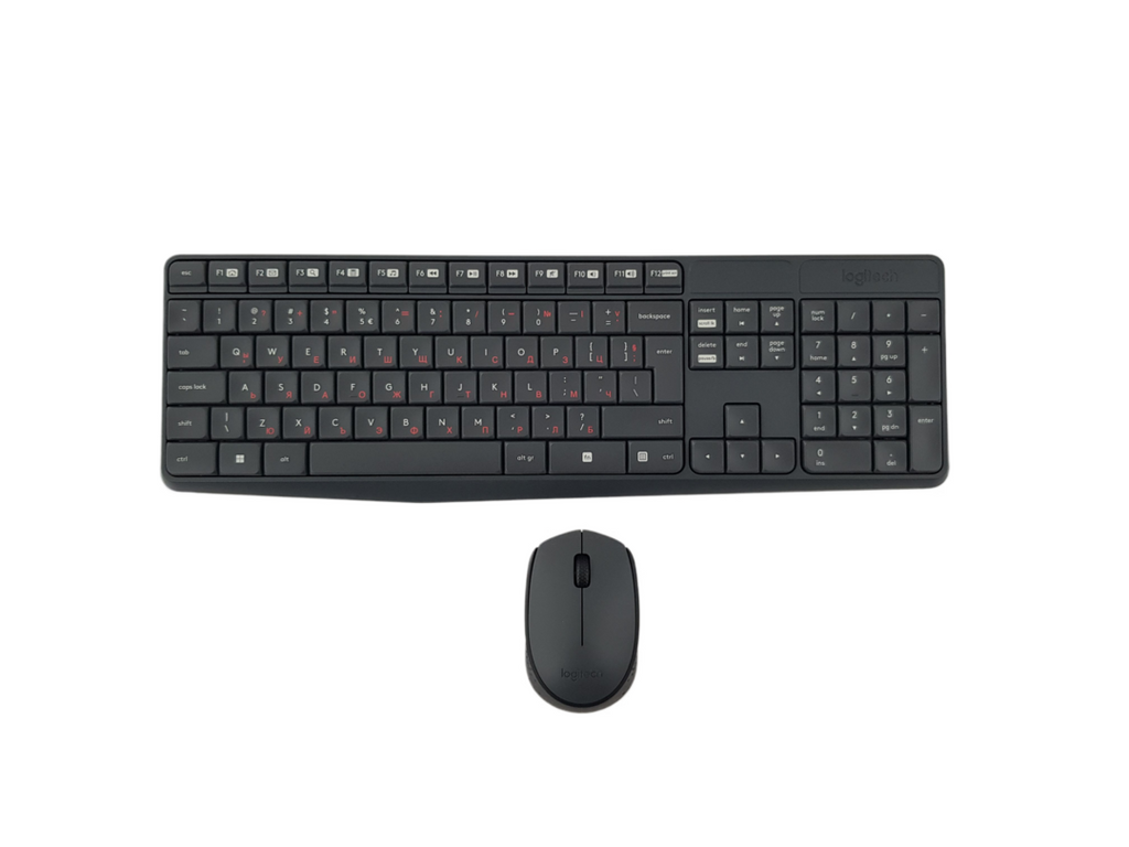 Logitech MK235 Wireless Desktop KBD+Mouse USB