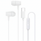 Жични слушалки с микрофон Canyon SEP-5, USB-C, бели