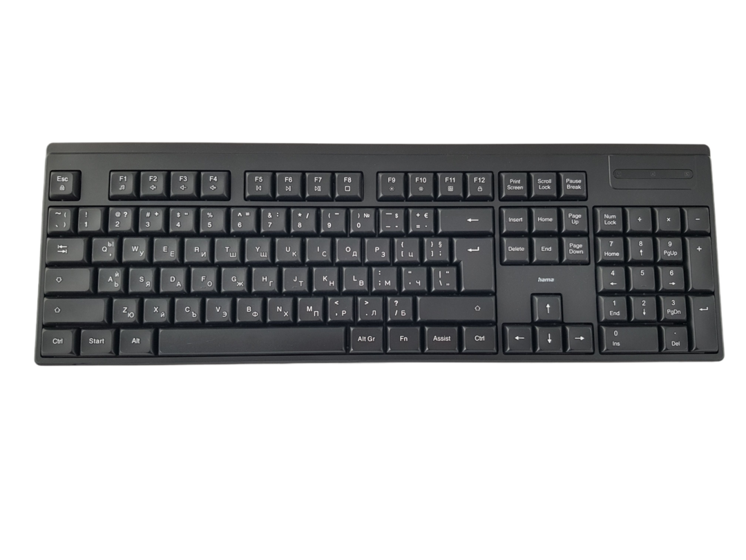 HAMA CK-100 USB-C/USB-A Black 173050