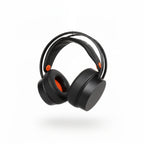 Геймърски слушалки с микрофон Canyon Interceptor GH-8A CND-SGHS8A, 2 x 3.5 мм жак и USB, черни/оранжеви
