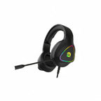 Геймърски слушалки с микрофон Canyon Shadder GH-6 CND-SGHS6B, 3.5 мм жак и USB, черни