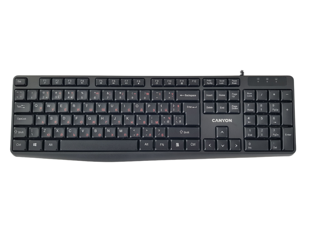 Canyon CNE-CKEY01 Black USB