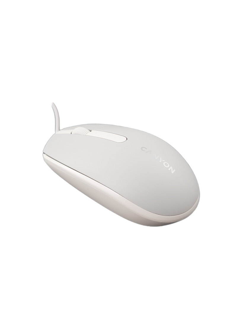 Мишка Canyon M-10 (CNE-CMS10DG), оптична (1000dpi), USB, сива