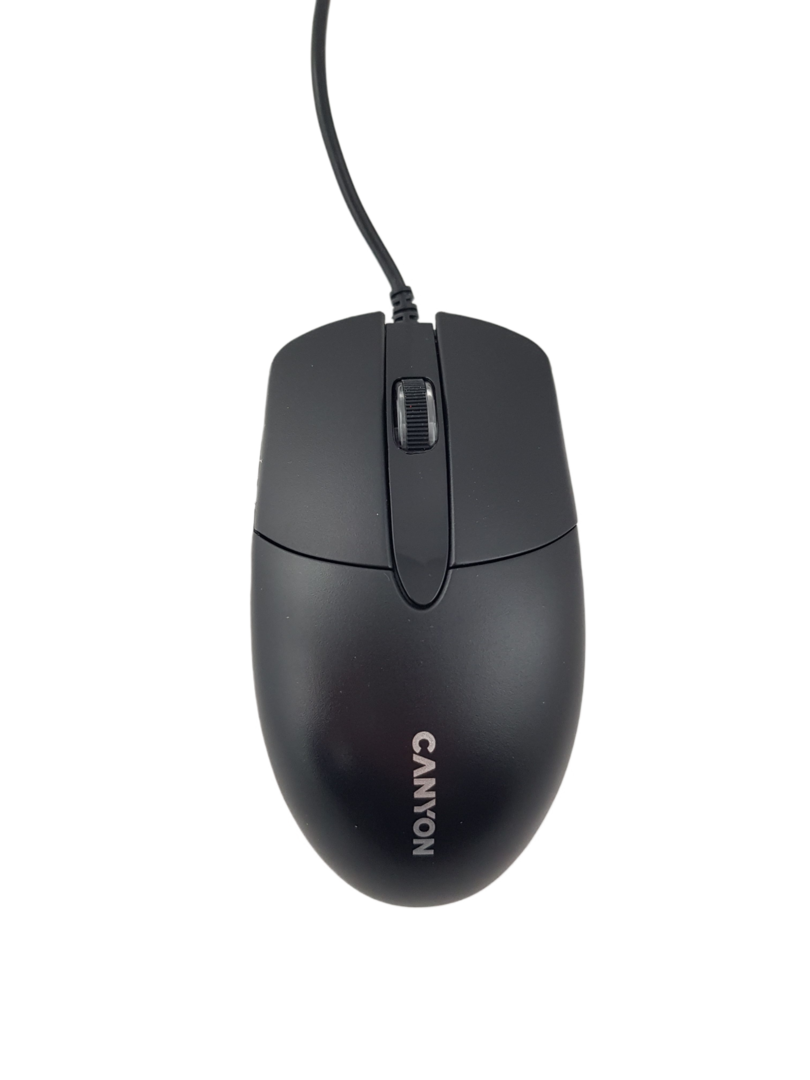 Мишка CANYON mouse M-5 Wired Black CNE-CMS5