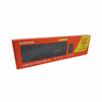 Безжична клавиатура Canyon CNS-HSETW02, Nano USB receiver, Черни