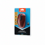 Безжична мишка Canyon CNS-CMSW09R, Bluetooth, Червена