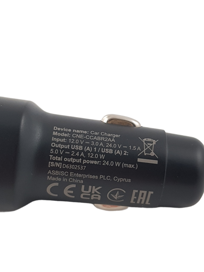 Canyon ONDRIVE 24 Car Charger (24W)