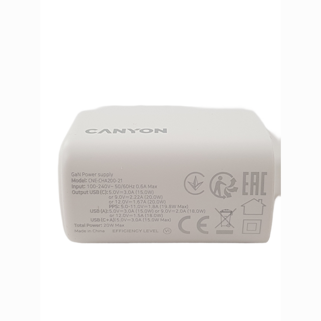 Canyon Wall Charger ONCHARGE 200 (20W)