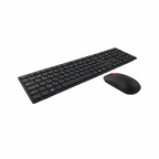 Комплект безжична клавиатура и мишка Lenovo Combo Pro 6000, Nano USB receiver, Черни