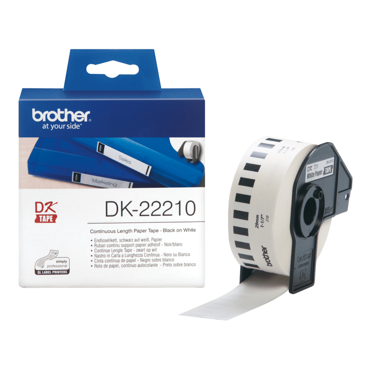Brother DK-22210, 29mm