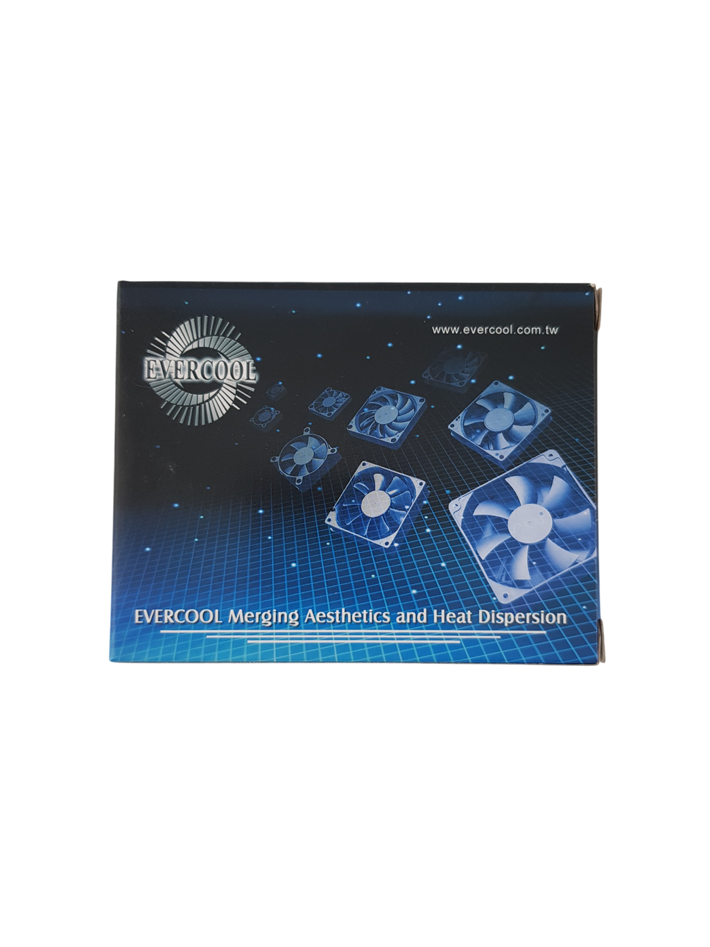 EVERCOOL EC8025M12CA, черен