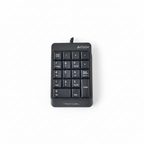 Жична цифрова клавиатура A4tech FK13P, USB, Черна