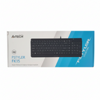 Жична клавиатура A4TECH FSTYLER FK15, USB-A, Черна