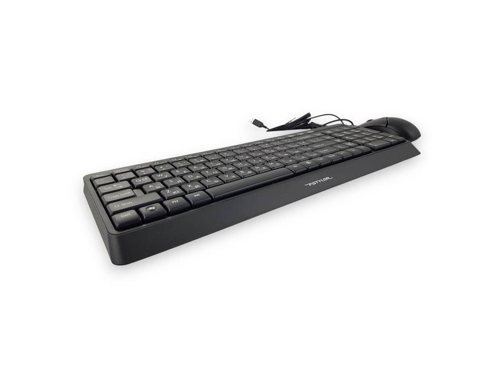 Комплект клавиатура и мишка A4Tech Fstyler F1512