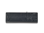 Жична клавиатура A4Tech Fstyler FK10, USB, Черна/Сива