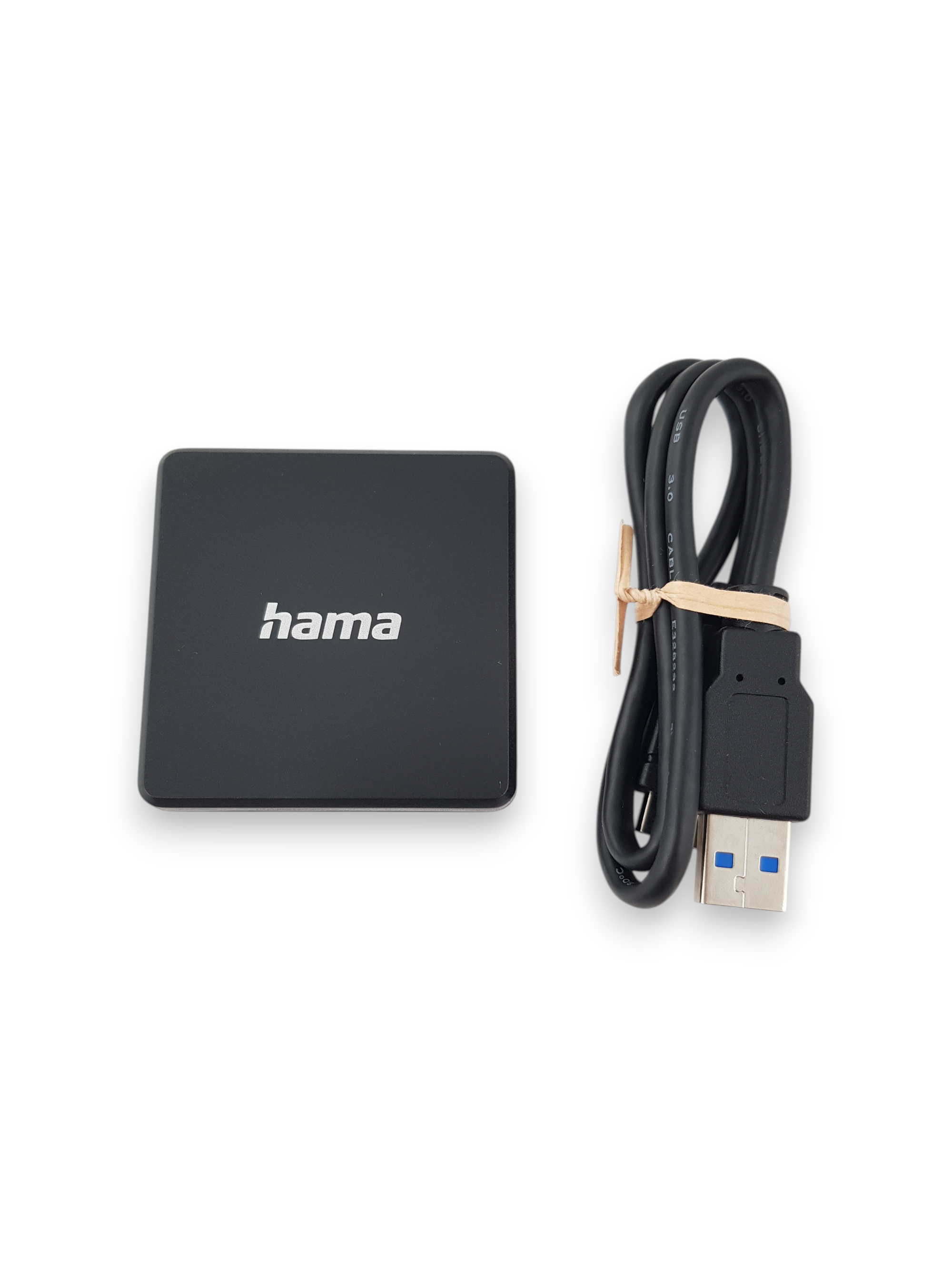 HAMA Multi, USB 3.0, SD/microSD/CF, 5 Gbps, Черен