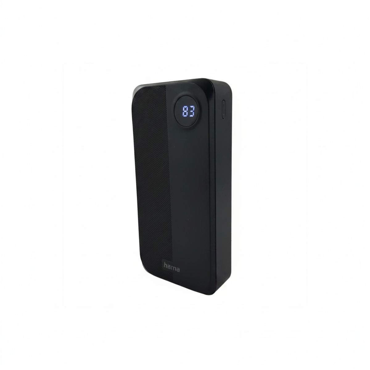 Външна батерия HAMA 20000 mAh, 3 изхода: 2 x USB-C, 1 x USB-A, черна