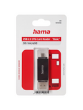 Hama USB 2.0 OTG Card Reader "Basic" – SD / microSD