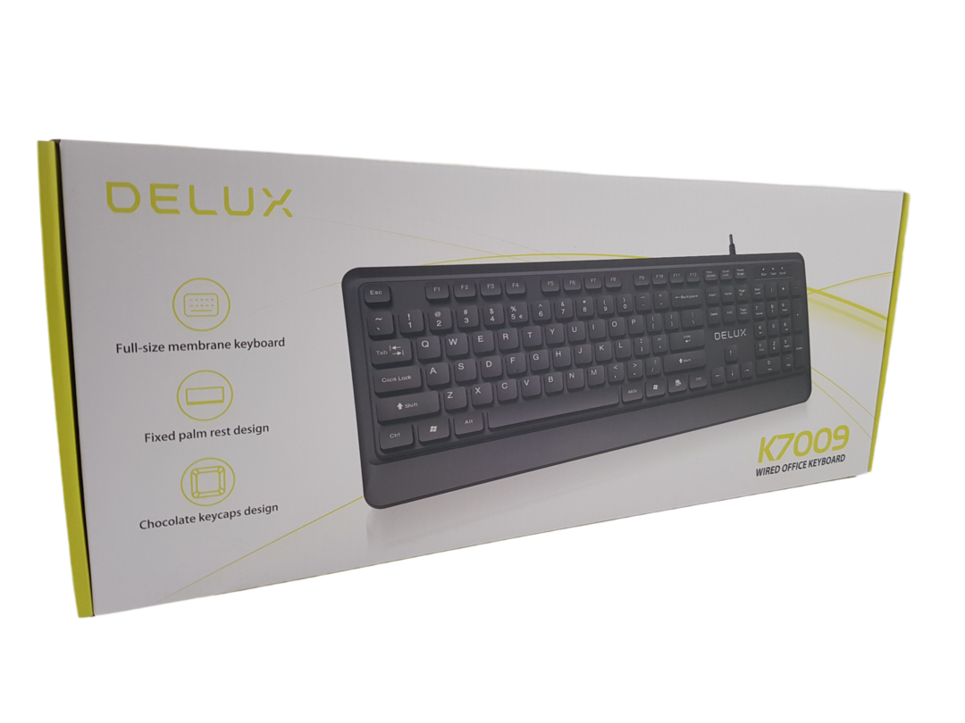 Delux K7009BU black USB