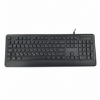 Жична клавиатура Delux K7009BU, USB-А, Черна