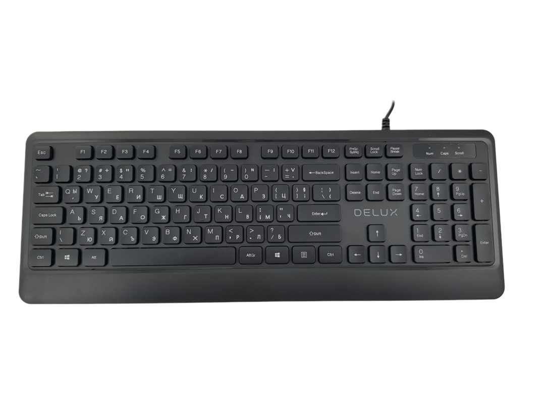 Delux K7009BU black USB