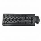 Комплект жична клавиатура и мишка Delux K7010BU+M355BU, USB-A, Черни
