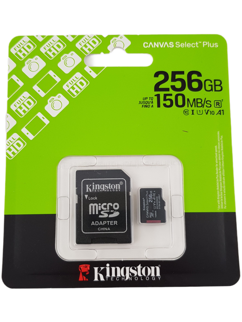 Kingston CANVAS Select™ Plus microSDXC Card 256 GB