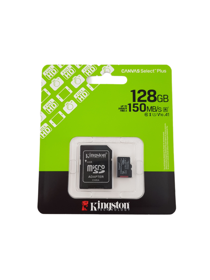 Kingston CANVAS Select™ Plus microSDXC Card – 128GB