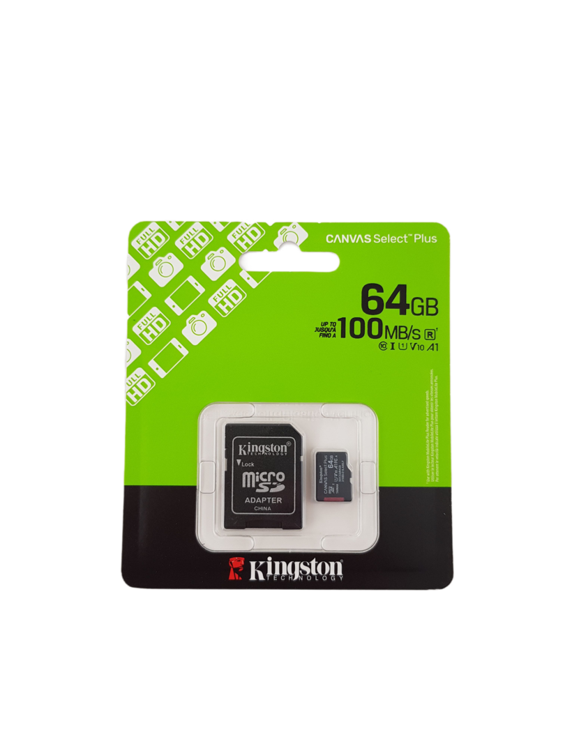 Kingston CANVAS Select™ Plus microSDXC Card – 64GB
