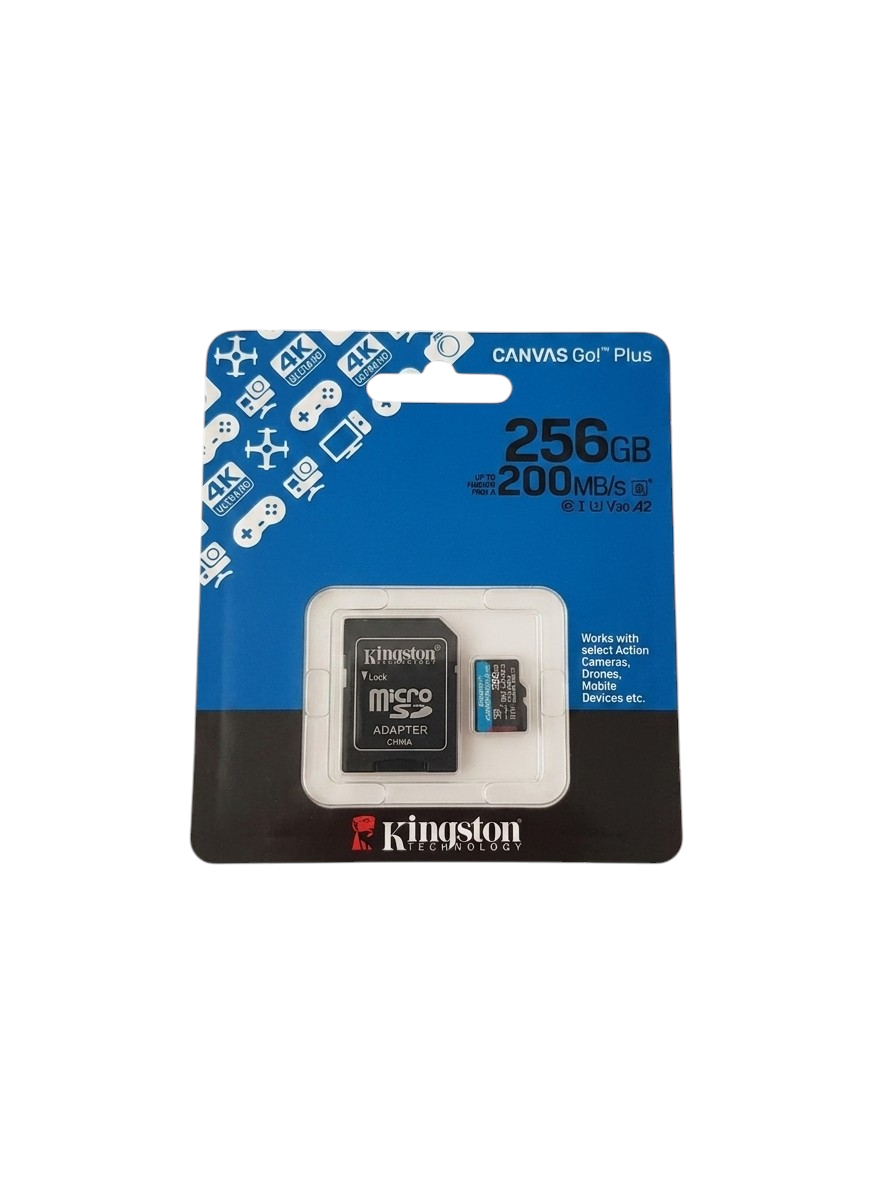 Kingston Canvas Go!™ Plus microSDXC™ – 256GB