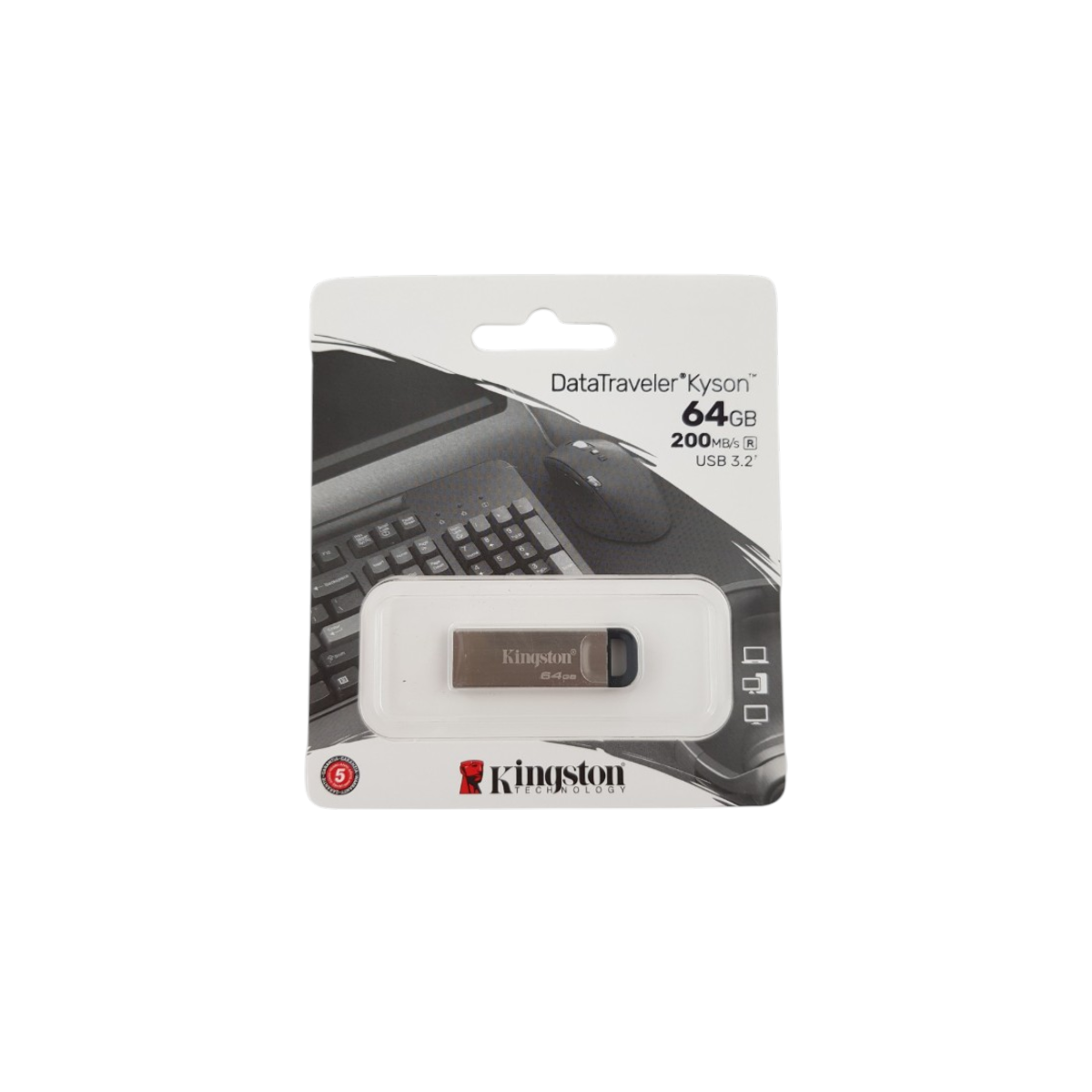 Kingston DataTraveler® Kyson™ DTKN– 64GB