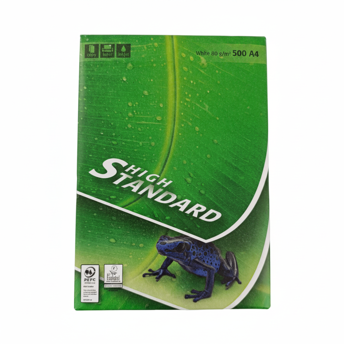 Копирна хартия High standart А4, 80 гр, 500 листа