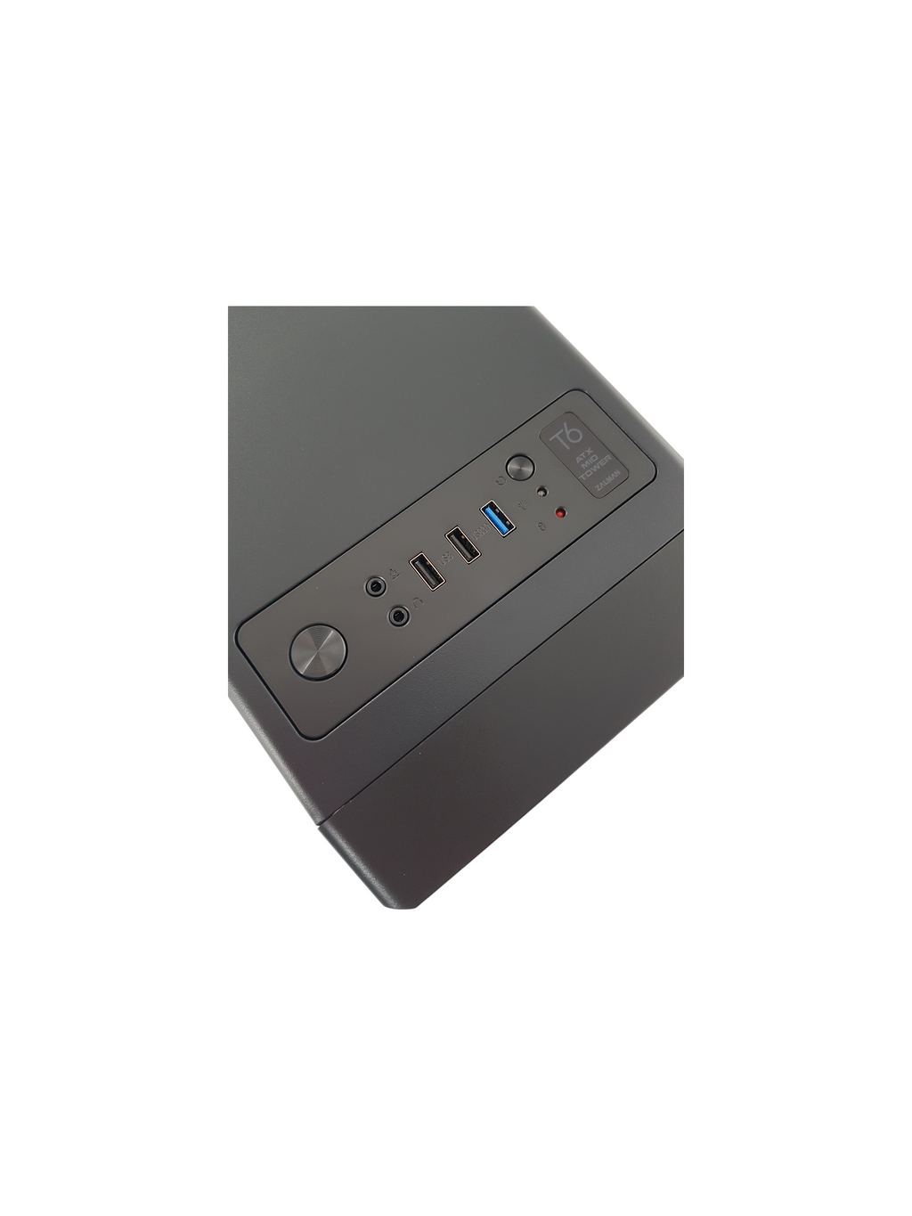 Кутия Zalman T6, ATX, Micro-ATX, Mini-ITX, 1x USB 3.0, черна, без захранване